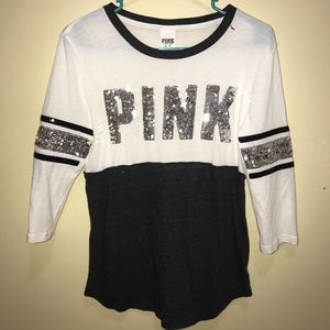 PINK 3/4 sleeve shirt